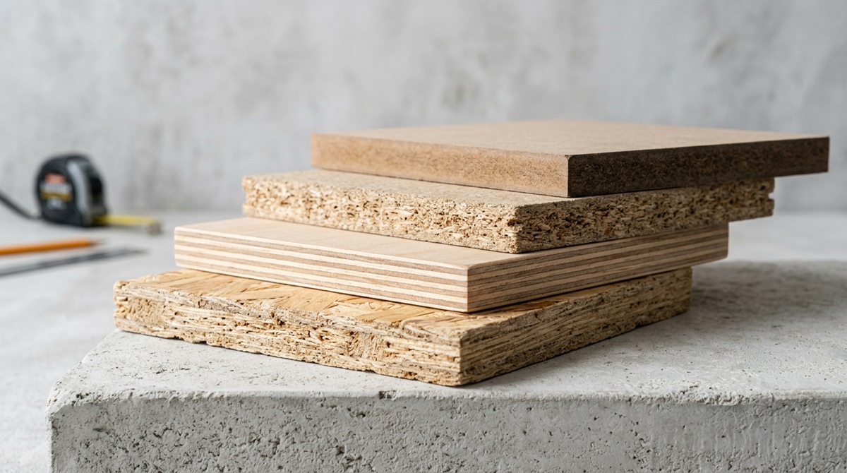 MDF vs Plywood vs Particle Board vs OSB: A Substrate Guide for Furniture Buyers